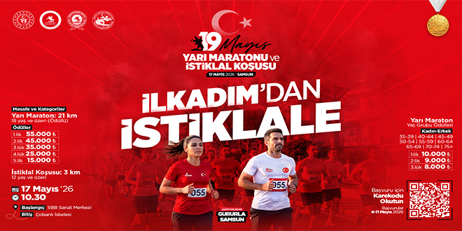 SPORUN KALBİ SAMSUN’DA ATIYOR