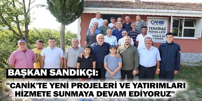 BAŞKAN SANDIKÇI: 