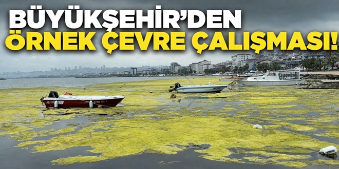 BÜYÜKŞEHİR’DEN ÖRNEK ÇEVRE ÇALIŞMASI!